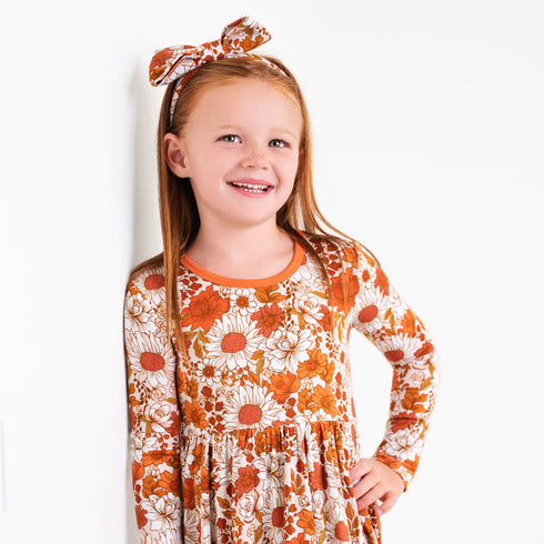 falling-for-florals-long-sleeve-big-kid-twirl-dress Big Dreams Little Jammie Session Sophia's Style-5